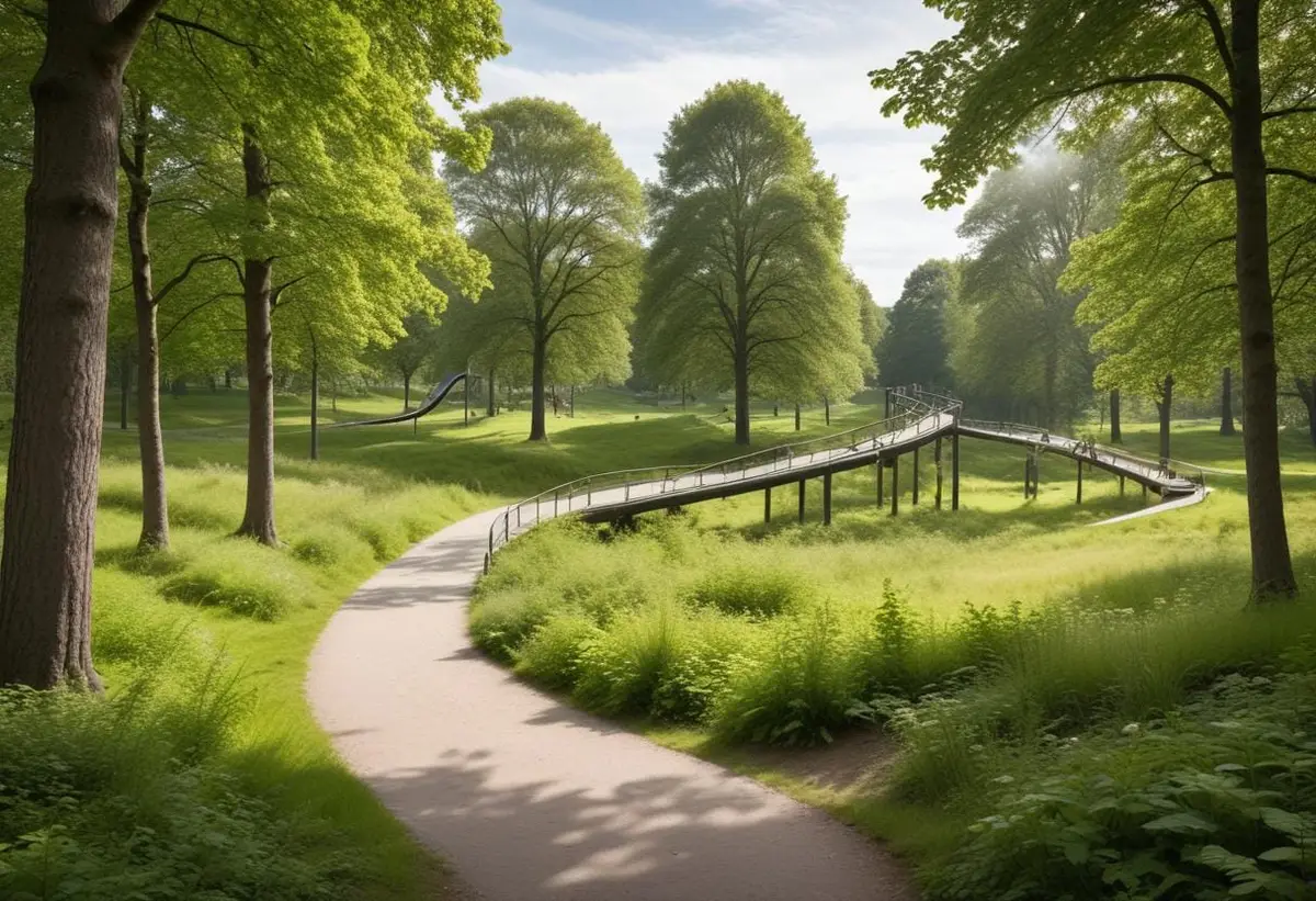 Upptäck varför Årstabergsparken är Stockholms nya favoritpark! illustration