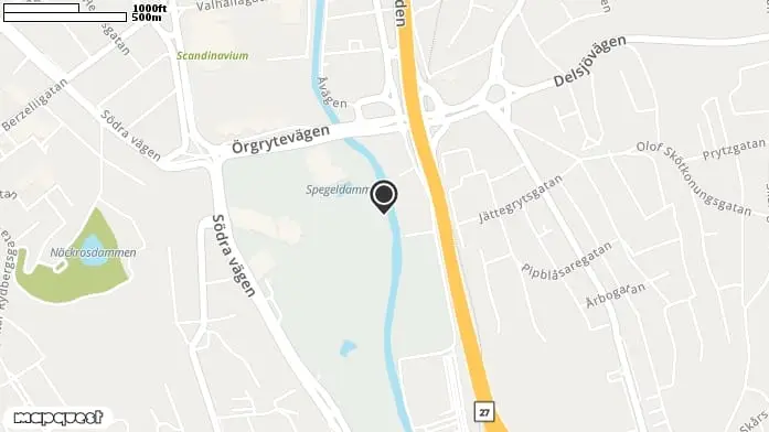 Bushållplatsen Heden i Göteborg
