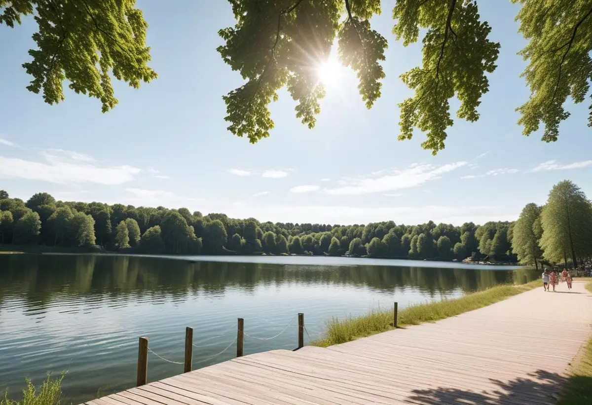 Upptäck Flatenbadet – en oas för sommarnöje! illustration