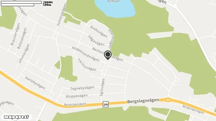 Flintsågen Norra Ängby i Stockholm
