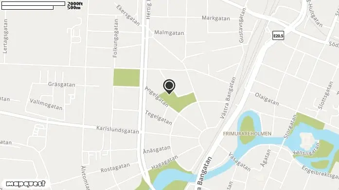 Karl Johansparken Holmen i Örebro