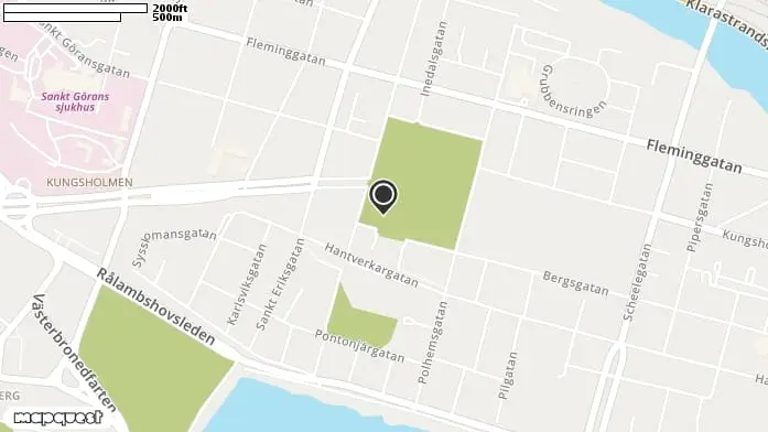 Kronobergs Parklek Kungsholmen i Stockholm