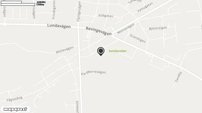 Lekplats Almbacken i Södra Sandby