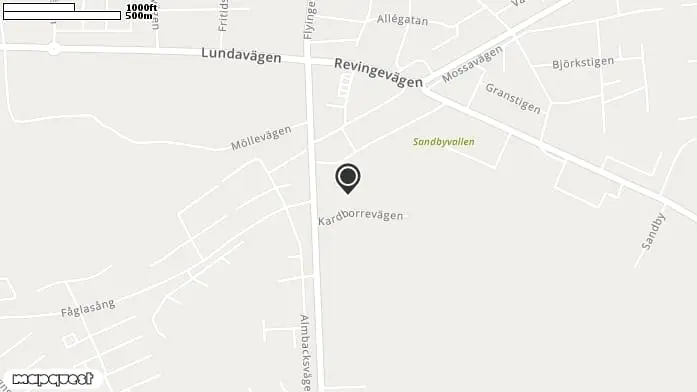 Lekplats Almbacken i Södra Sandby