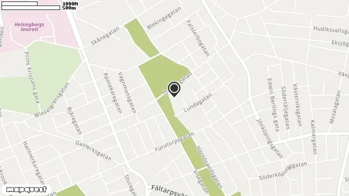 Lekplats Anneberg, Wilson park i Helsingborg