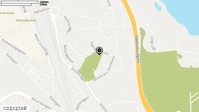 Lekplats Arenastaden, Frösunda i Solna kommun