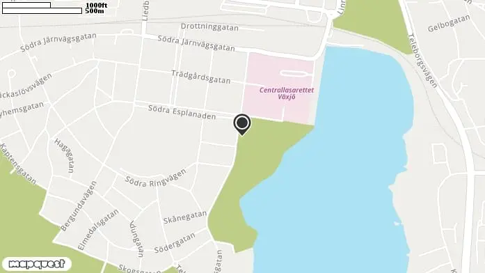 Lekplats Biskopshagen, Söder i Växjö