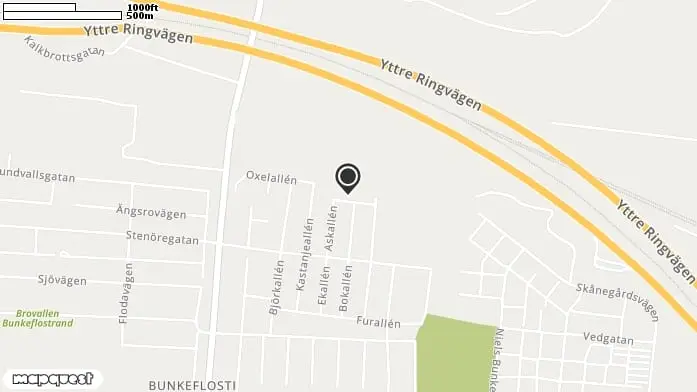 Lekplats Bunkeflostrand i Bunkeflostrand