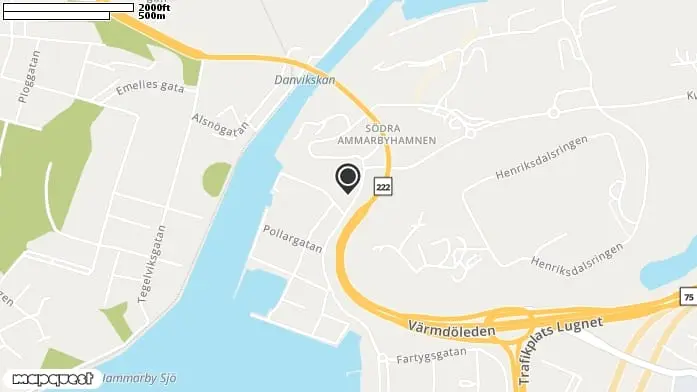 Lekplats Danviksklippan, Södra Hammarbyhamnen i Stockholm