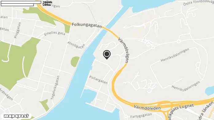 Lekplats Danviksklippan, Södra Hammarbyhamnen i Stockholm