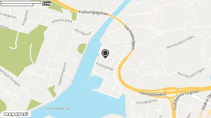 Lekplats Danviksklippan, Södra Hammarbyhamnen i Stockholm