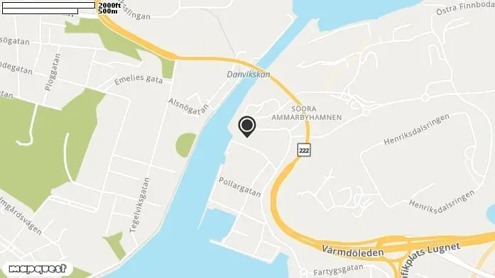 Lekplats Danviksklippan, Södra Hammarbyhamnen i Stockholm