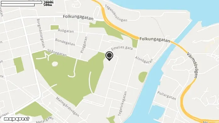 Lekplats Danvikstull, Södermalm i Stockholm