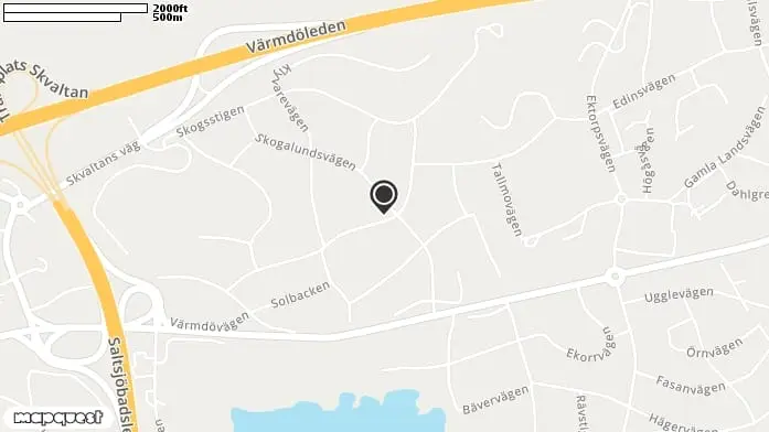 Lekplats Ekängen, Skogalund i Nacka