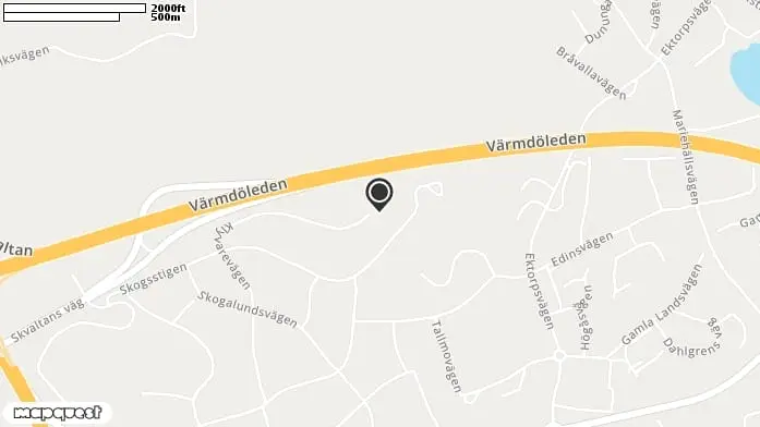 Lekplats Ekängen, Skogalund i Nacka