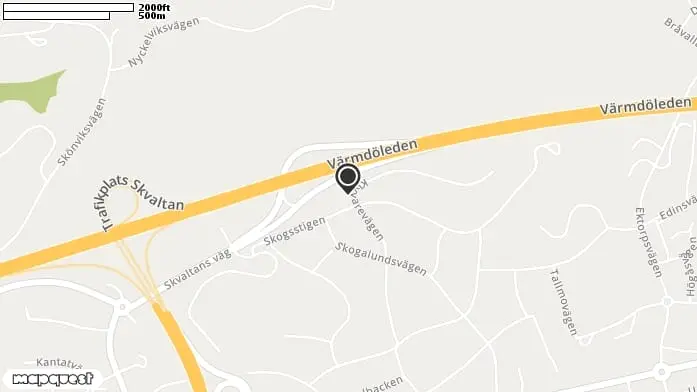 Lekplats Ekängen, Skogalund i Nacka