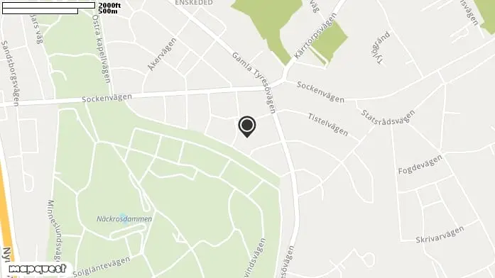 Lekplats Enskededalen i Stockholm