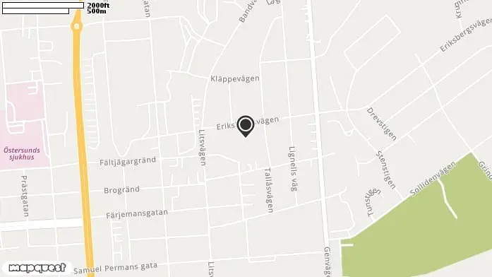 Lekplats Eriksberg i Östersund
