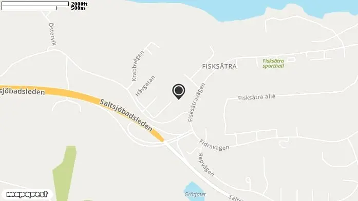Lekplats Fiskarhöjden, Östervik i Saltsjöbaden