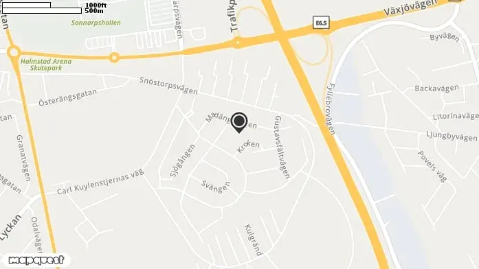 Lekplats Gustavsfält i Halmstad