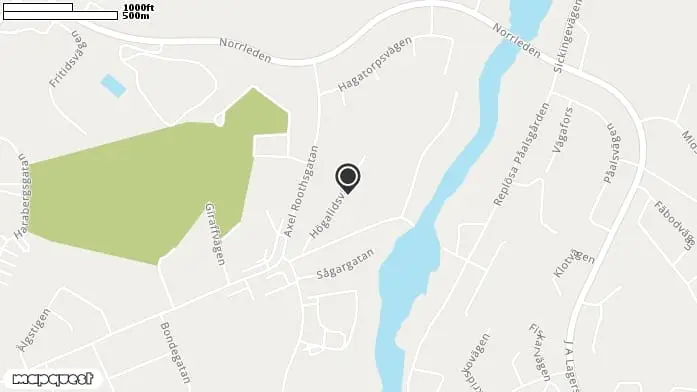 Lekplats Hjortsberg, Hjortsberg i Ljungby