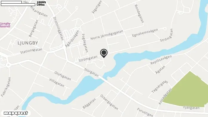 Lekplats Hjortsberg, Hjortsberg i Ljungby
