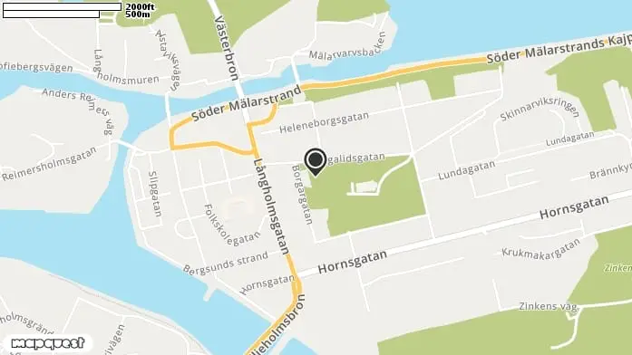 Lekplats Hornstull, Södermalm i Stockholm
