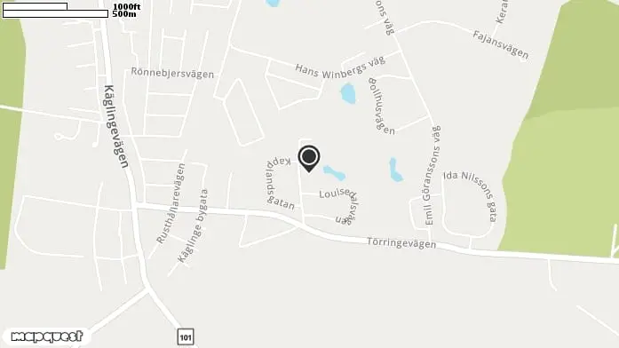 Lekplats Käglinge, Käglinge i Oxie