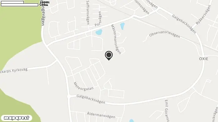 Lekplats Kristineberg, Kristineberg i Oxie