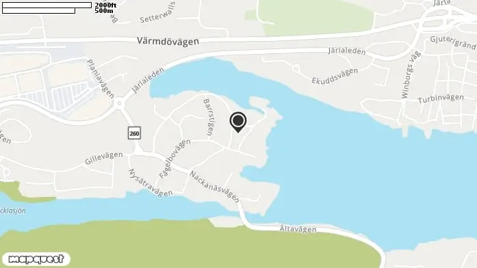 Lekplats Nysätra, Finntorp i Nacka