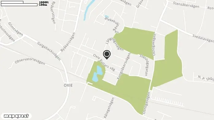 Lekplats Oxie kyrkby, Oxie Kyrkby i Oxie