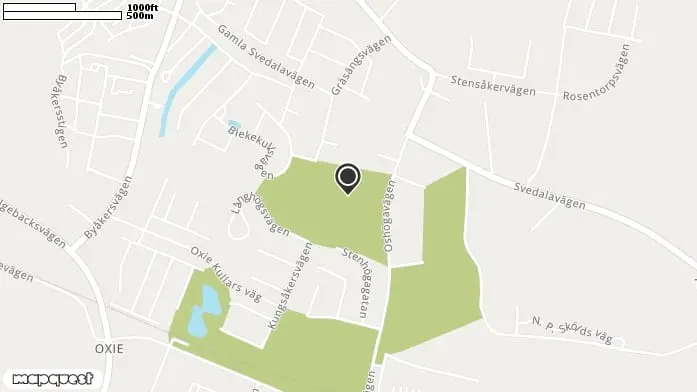 Lekplats Oxie kyrkby, Oxie Kyrkby i Oxie