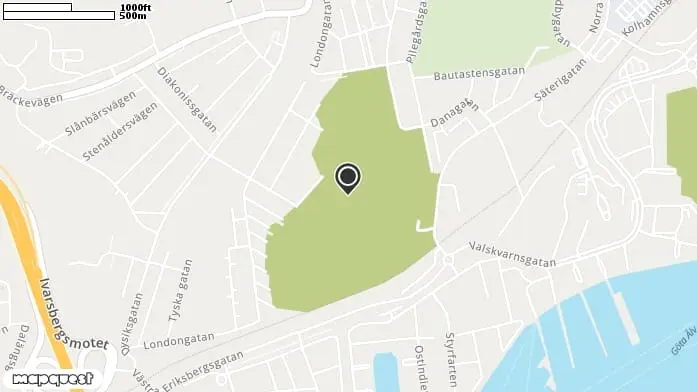 Lekplats Pölsebo, Kyrkbyn i Göteborg