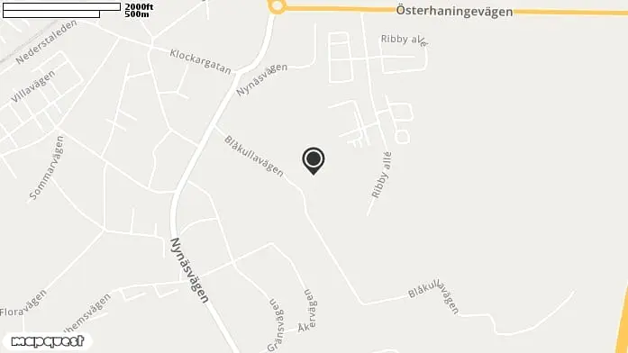 Lekplats Ribbyberg, Blåkulla i Västerhaninge