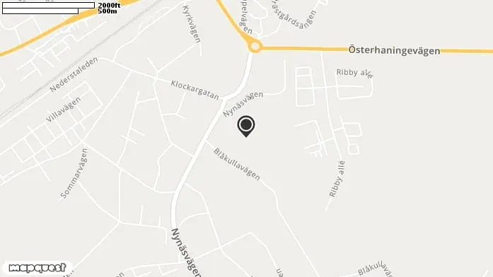 Lekplats Ribbyberg, Blåkulla i Västerhaninge