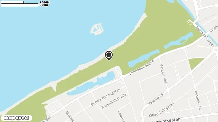 Lekplats Ribersborgsstranden i Malmö