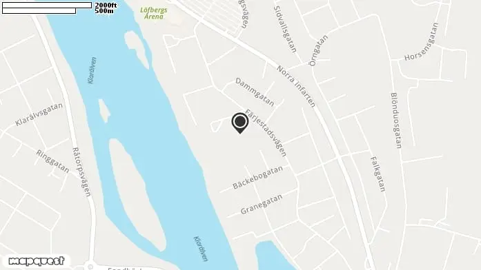 Lekplats Rudsberget, Färjestad i Karlstad