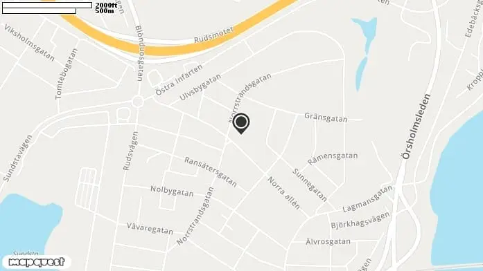 Lekplats Rudsberget, Norrstrand i Karlstad