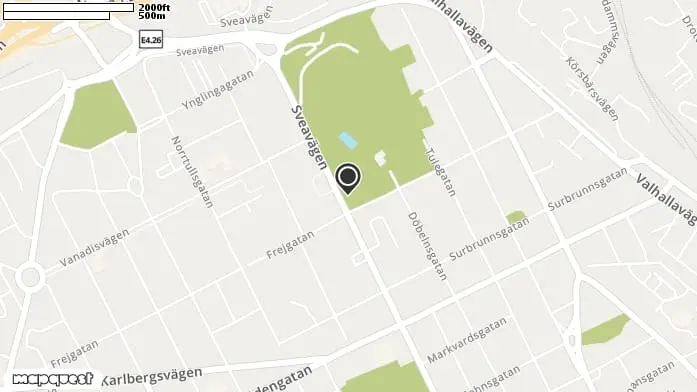 Lekplats Sibirien, Vasastaden i Stockholm