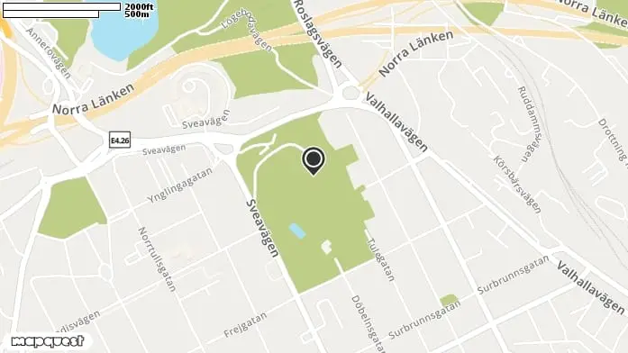 Lekplats Sibirien, Vasastaden i Stockholm