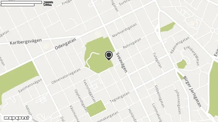 Lekplats Sibirien, Vasastaden i Stockholm
