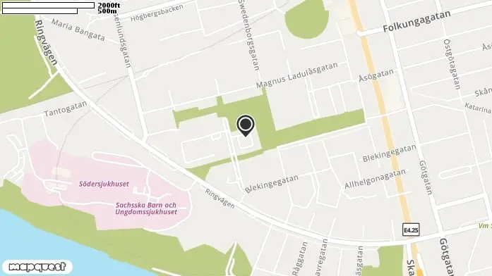 Lekplats Skanstull, Södermalm i Stockholm