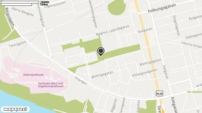 Lekplats Skanstull, Södermalm i Stockholm