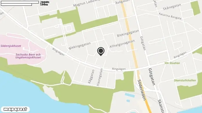 Lekplats Skanstull, Södermalm i Stockholm
