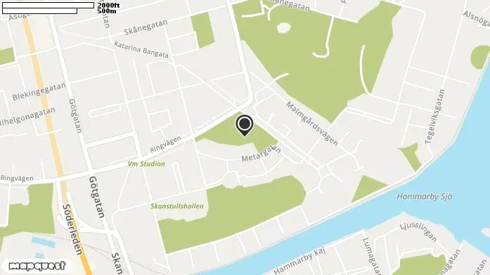 Lekplats Skanstull, Södermalm i Stockholm