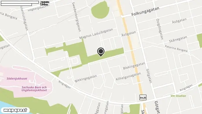 Lekplats Skanstull, Södermalm i Stockholm