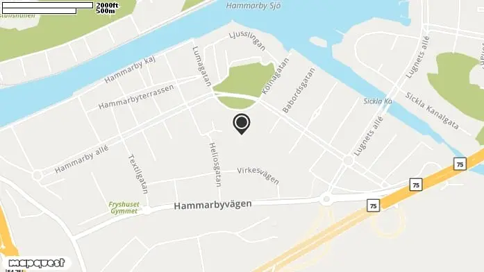Lekplats Södra Hammarbyhamnen i Stockholm