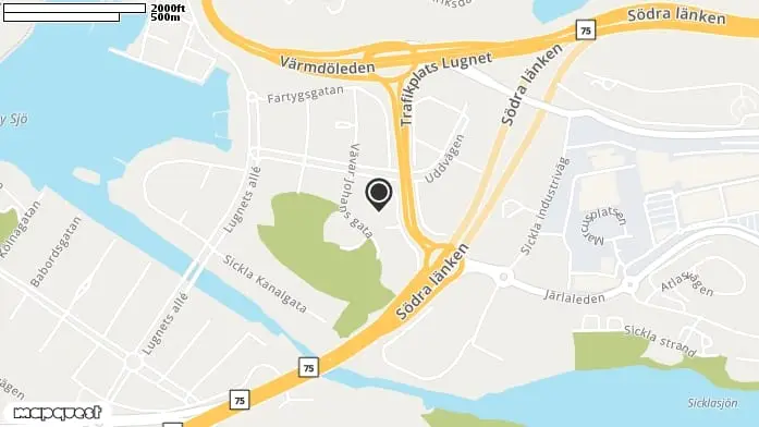 Lekplats Södra Hammarbyhamnen i Stockholm