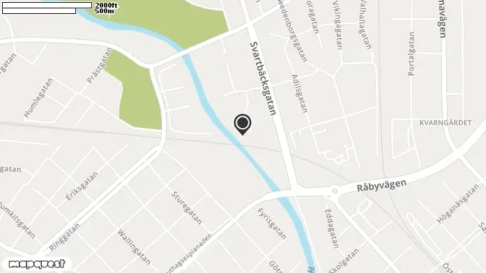 Lekplats Svartbäcken i Uppsala