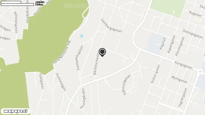 Lekplats Tändsticksområdet, Bäckalyckan i Jönköping